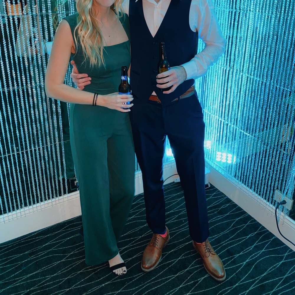 Forest Green Jumpsuit